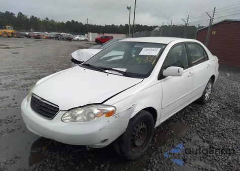 2005 Toyota Corolla Le z USA, uszkodzony, nr VIN JTDBR32EX52056063